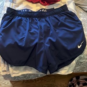 I am selling Nike workout shorts in a size large. It is in good condition !